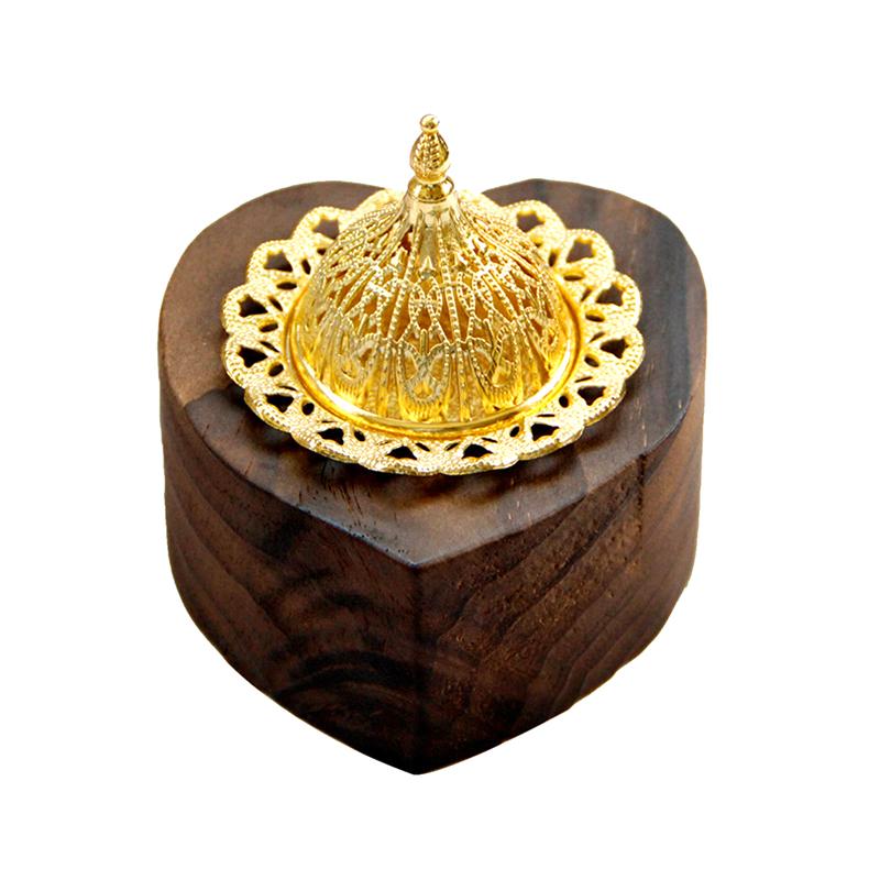 

1 шт. Ароматерапевтическая печь, лечебная, выдолбленная, простая, для обустройства дома, прочная, орнаментальная, деревянная, курильница с изображением сердца любви