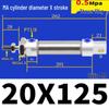 Corrosion Resistant Stainless Steel Pneumatic Cylinder 16-40mm/50-150mm