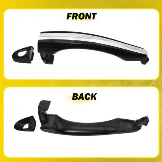 Front Left Driver Side Primed Outside Door Handle For 2006-11 Hyundai Azera EXV