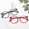 Rivet Round Photochromic Myopia Glasses Anti Blue Light Women Men Prescription Eyewear -0.5 to -6.0