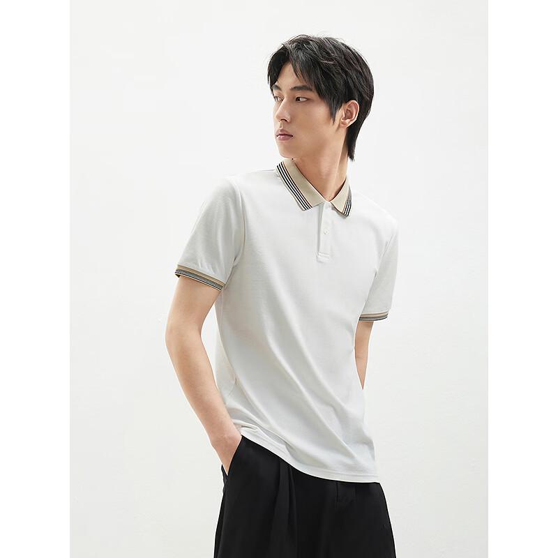 GXG Men's Cotton Blend Colorblock Polo Shirt