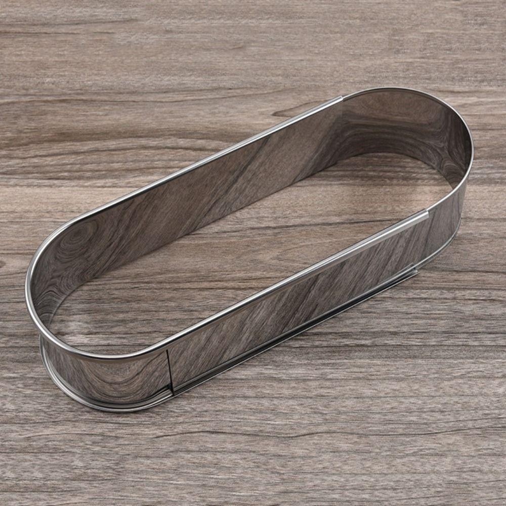 Lange Ovale Verstellbare Kuchenform Teleskopische Dessert Backform Haushalt Mousse Kuchenring Küche