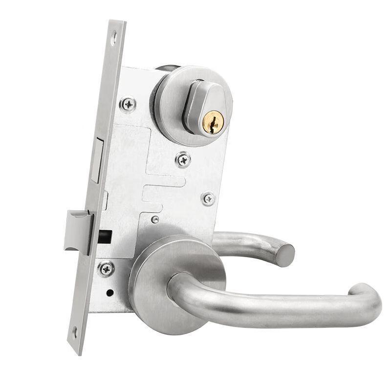 201 Stainless Steel Passage Lock Body for Fire Doors