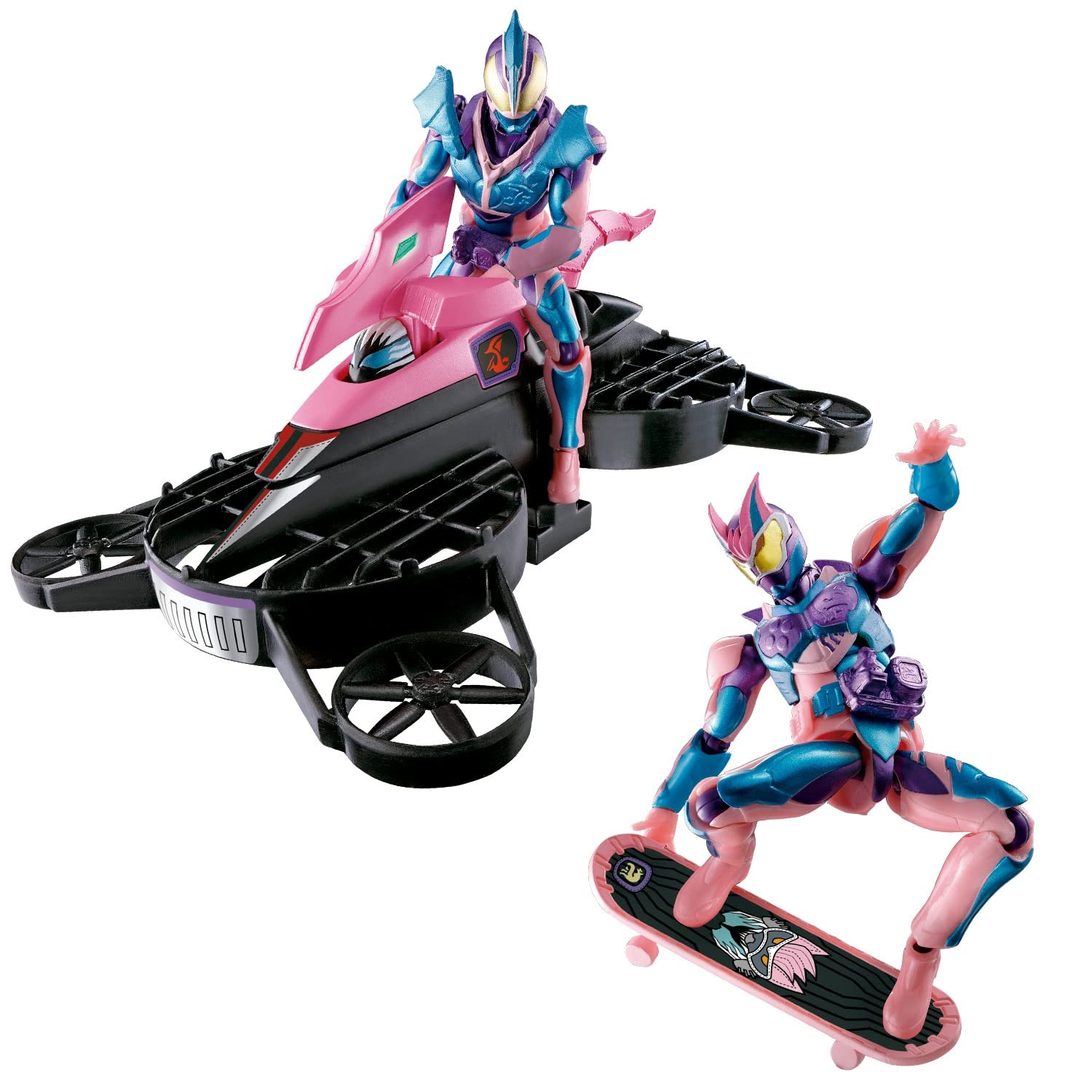 Kamen Rider Revise Revise Remix Figure Pterogenome & Jackal Genome Set