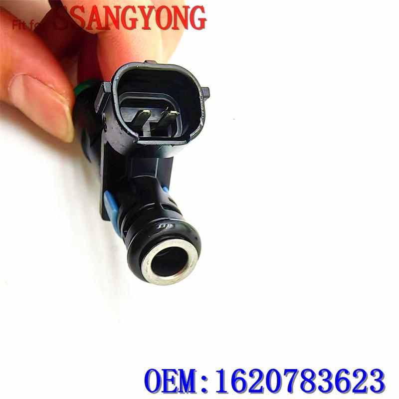 Fuel injectors are suitable for Korean SsangYong actyon,kyron, and korando c. Fuel injector is 1620783623.