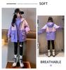 BLZXIAN Windbreaker with Fleece and Mountain Hooded Sizes Fleece Height 150cm Girls' 3-in-1 Lining, Spring, Autumn, Winter, Kids' Jacket, Coat, Parka,