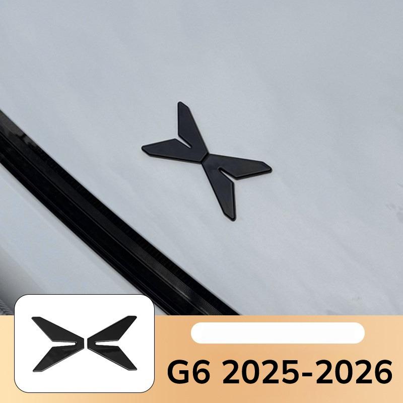Pentru Xpeng G6 Embleme Negru Lucios Insigne Logo Față Spate Modificare Blackout Accesorii Exterioare Mașină