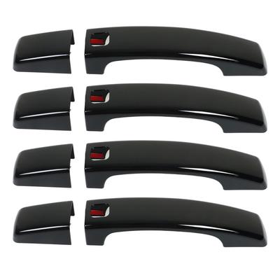 Copertura Maniglia Porta Auto Finitura Nero Lucido Ricambio per Land Rover Discovery 4LR4 2010?2016