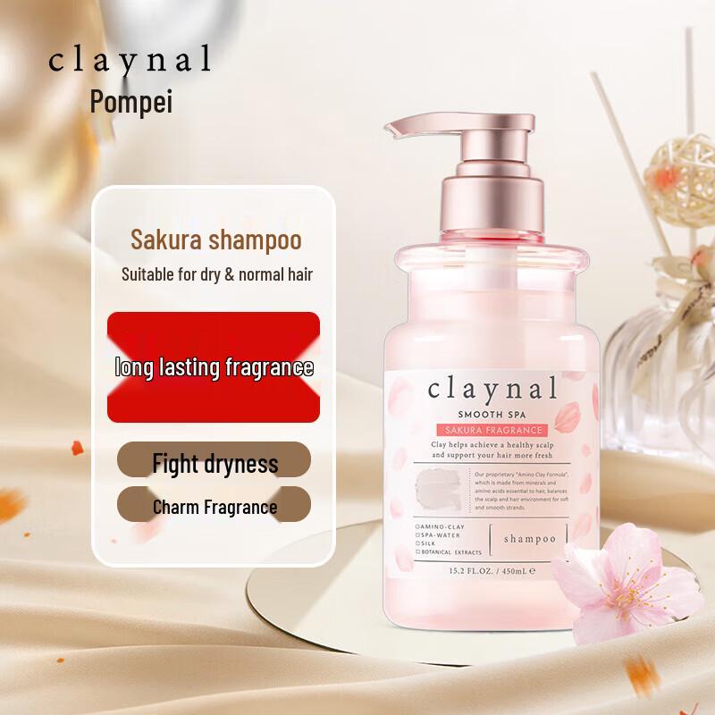 CLAYNAL Aminosäure Mineralton Shampoo mit Haube