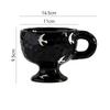 1PC Ceramic Mug Simple Style Afternoon Tea Coffee Water Cup Handle Creative Decoration Personalized Household Items