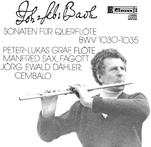 

CD PETER-LUKAS GRAF - Bach: Six Flute Sonatas KICC3552 Japan ObiClassical Used