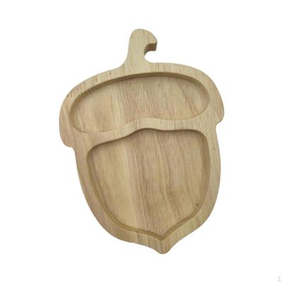 Holz Snack Tablett Mutter Schüssel Mehrzweck Tabletop Display Halter Container für