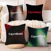 Luxury EExxonS MMobil Cushion Cover Soft Plush Fabric DoubleSided Printed Sofa Cushion Cover for All Seasons Home Decor Gift