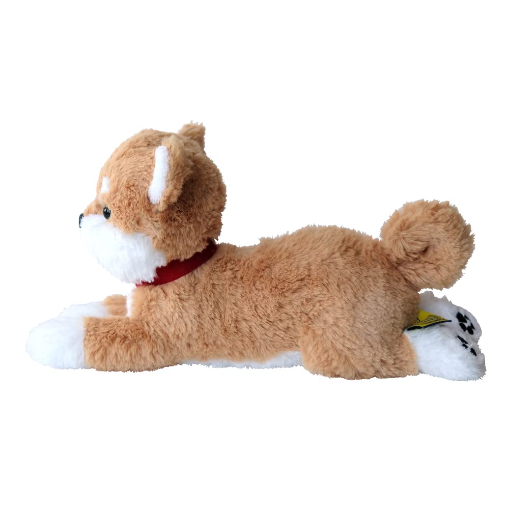 Sun Lemon Shiba Inu Lap Dog Plush Animal P-8092 Cute Dog 10 x 26 x 13cm