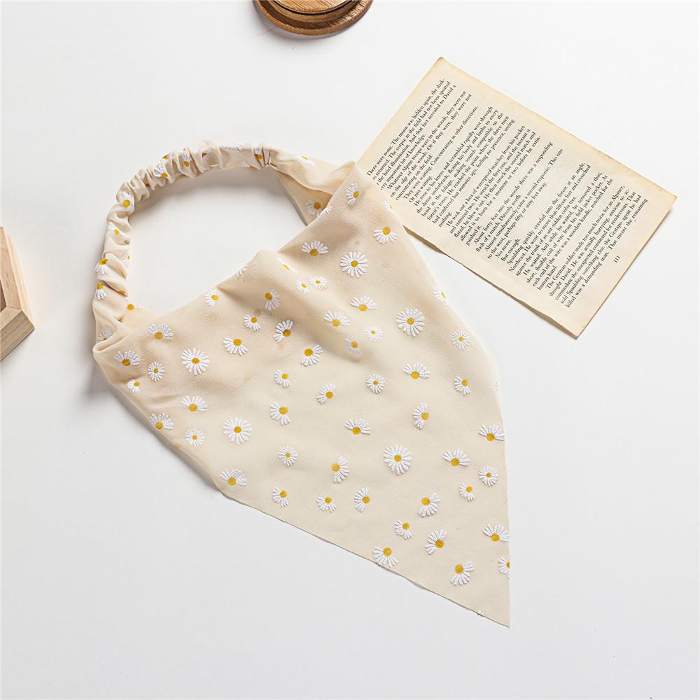 Print Head Bandana Kerchief Elastic Hair Band Head Scarf Hair Scarf for Women Women Headbands