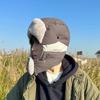 Men's Winter Lei Feng Hat: Fleece-Lined, Thickened, Windproof, Coldproof, Outdoor Cycling Ear Protection Pullover