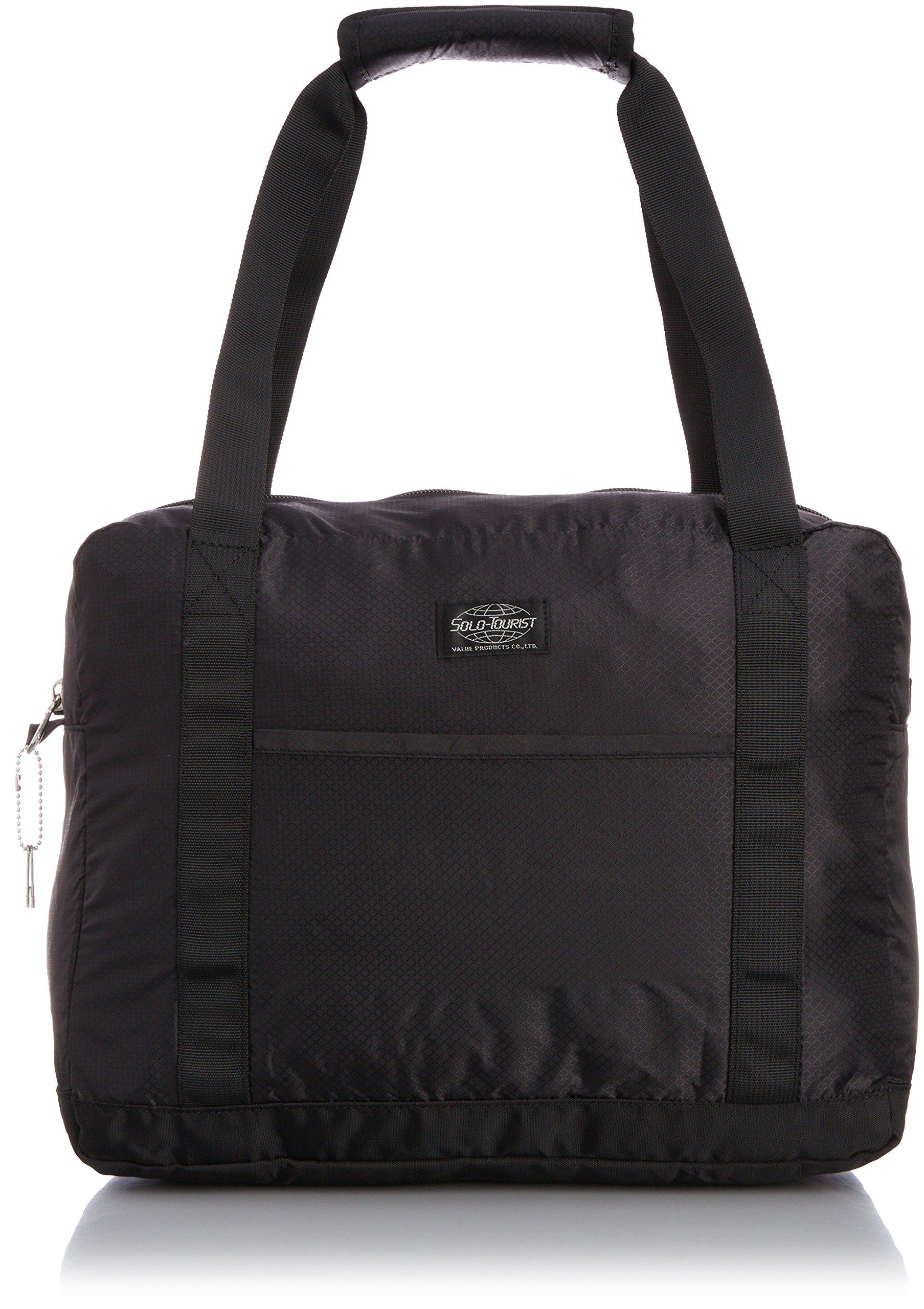 

N Сумка для сувениров 14 Сумка для сувениров легкая и 14 л 28 см Черная [Соло-турист] 14, замок, прочная, с тефлоновым покрытием 0,3 кг чёрный