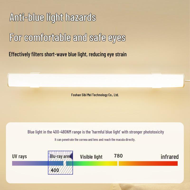 College Dorm LED Desk Lamp with Eye Protection & Magnetic USB