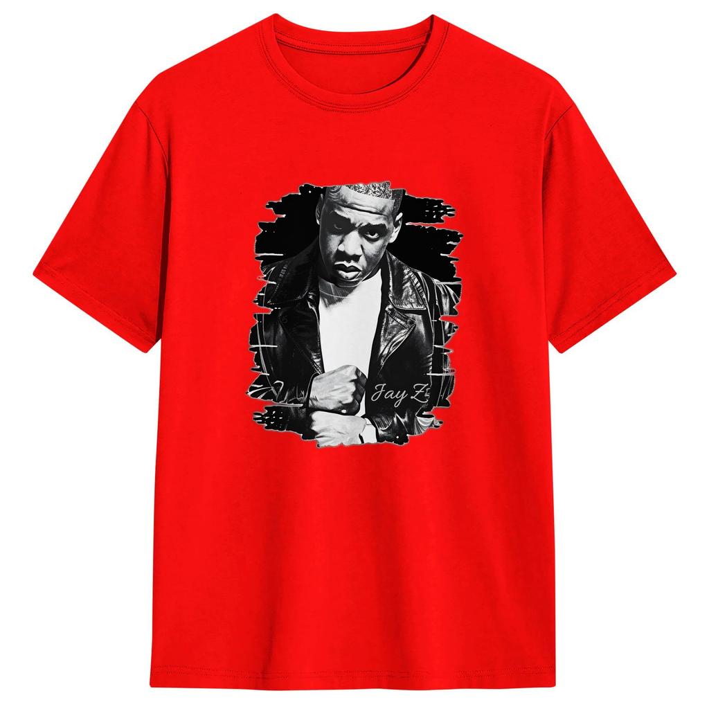 Oversized TShirt Jay Z 100 Cotton T Shirts Trending Tee Shirt for Unisexs Beach Y2K Classic Casual Short Sleeve Tops