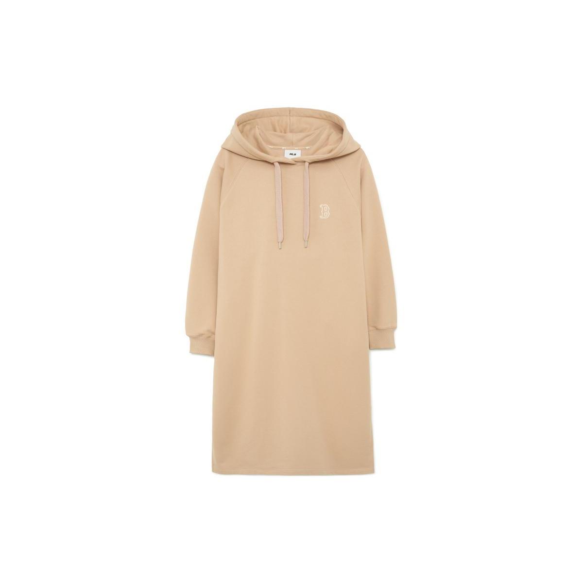 

New MLB Long Sleeved Dresses Women s Khaki 3FOPB0134-43BGS M