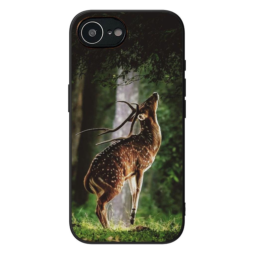 Soft Cover for Apple iPhone 17 16 14 15 Pro Max Plus 15+ 16E XR ProMax Air 16+ Coque Phone Case Deer Wild Hunting Buck