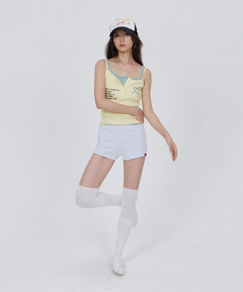 CONY Connie Micro Shorts / Light Melange