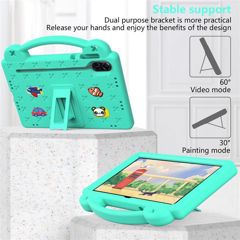 Suitable for Honor Pad X8A 11inch tablet protective case with stand, cartoon children's portable anti-drop cover