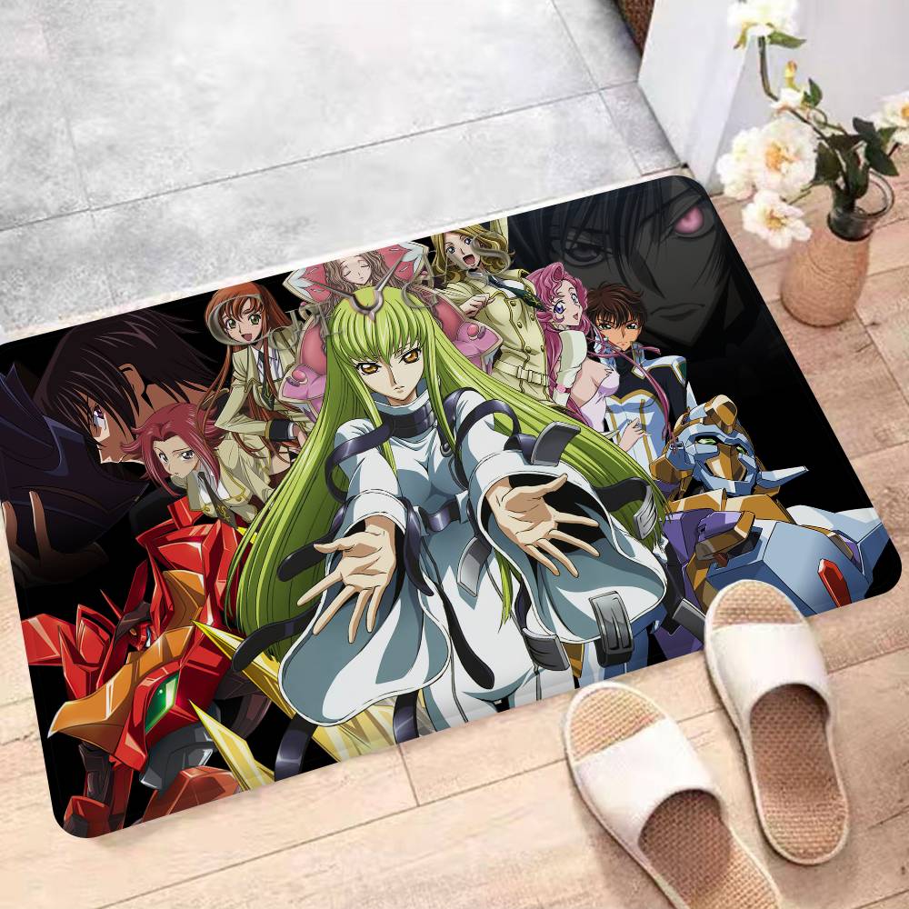 Anime Julius Kingsley Code Geass Floor Mat Cheaper Anti-slip Modern Living Room Balcony Printed Bedside Mats