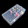 Large Capacity Needle & Thread Storage Box: 42 Spools, Portable Sewing & Mending Kit