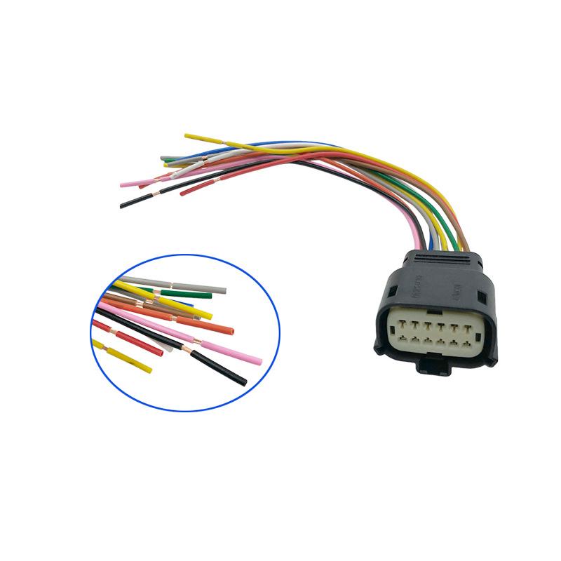 12-Pin Urea Pump Plug Socket for Sinotruk & Yunnei Light Trucks