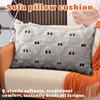 Halloween Pillow Covers 18x18 Inch Throw Pillow Cases Soft Plush Faux Wool Couch Cushion Case For Chair Sofa Bedroom Room Home Decor