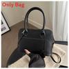 Pu Shell Bag For Women With Zipper Closure And Inner Pouch For Daily Use