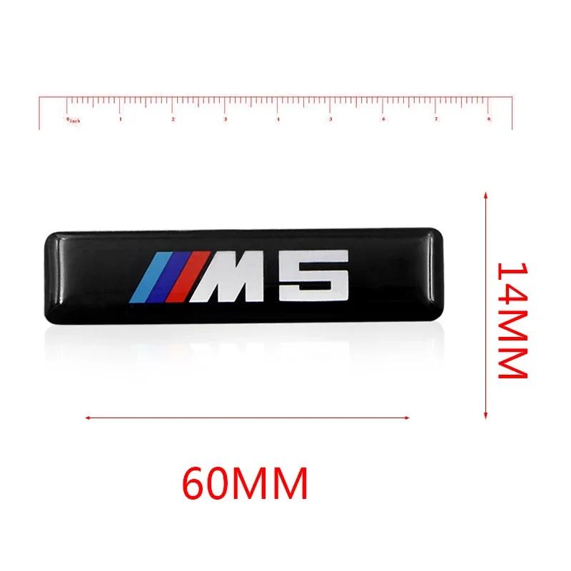 1PCS Silica Gel Car Interior Decoration Sticker Car Accessories For Bmw M Sticker X1 X3 X4 X5 X6 X7 E46 E90 F20 E60 E39 F10 F30