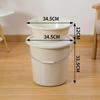 HANDUNYOU Durable Plastic Household & Dormitory Bucket