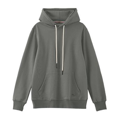 Flacher Armeegrüner Kapuzenpullover Herren- und Damenpullover Herbst