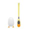Silicone Toilet Brush Set Cute Diving Duck Wall-mounted Floor-Standing Long Handled Deep Household Bathroom Cleaning Accessories