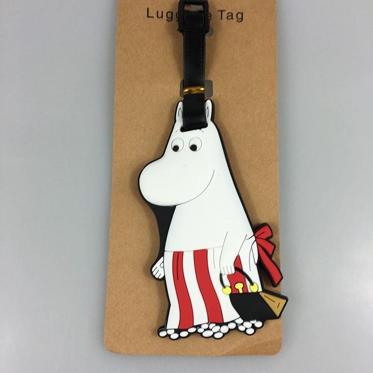 Pattern Luggage Snufkin Identification Plate Hanging Boarding Tool Pass