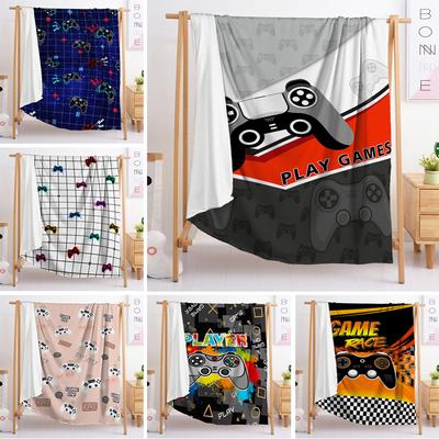 Blanket Gamepad Flannel Blanket Spring and Autumn