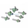 Y5GD 8mm Shank 6pcs Roundover Router Bits for Edge Processing Milling Cutter