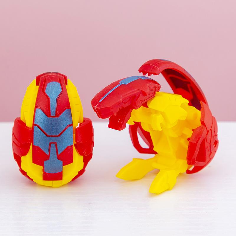 Kinder Deformations Dinosaurier Ei Spielzeug Junge Actionfigur Tier Deformationsmodell Kapselpark Drache Tyrannosaurus Kinder Geschenk