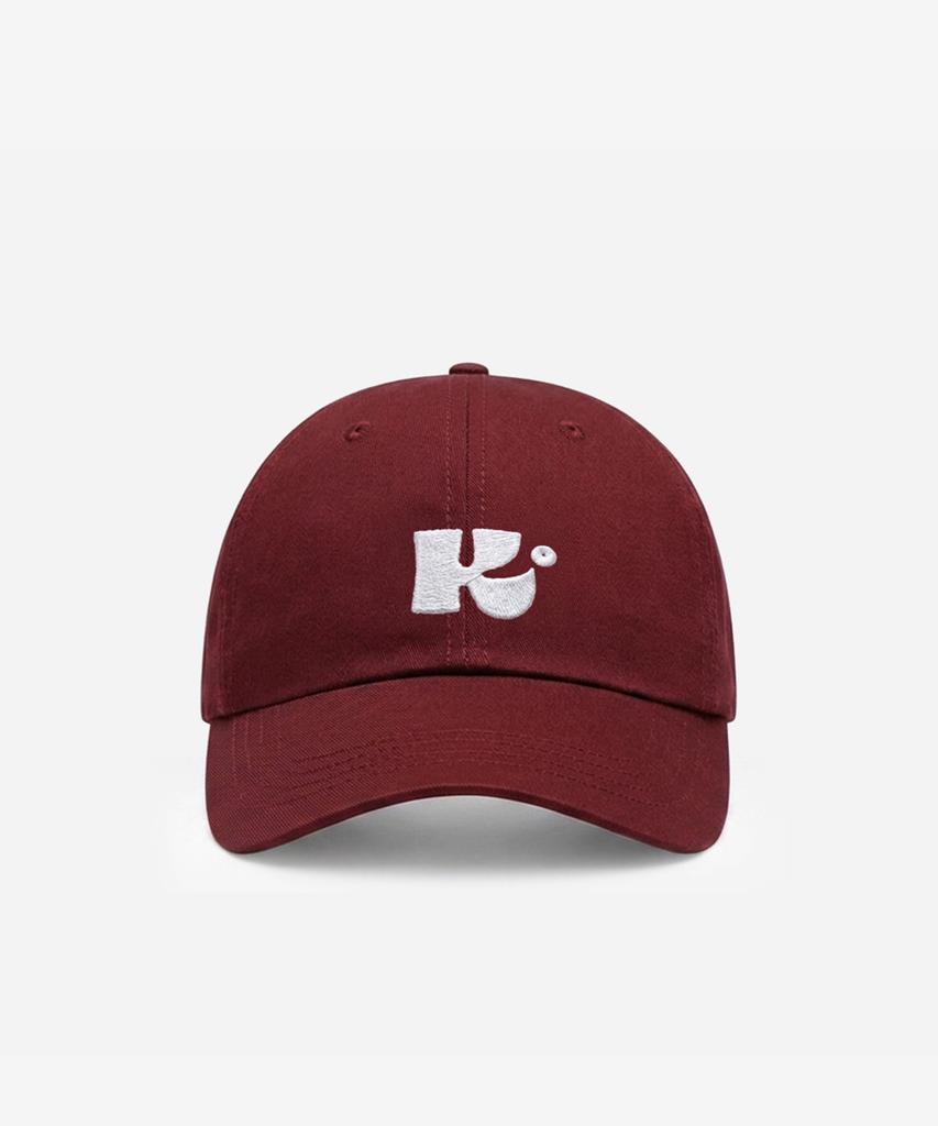 Seutillouki Monogram Ball Cap_Burgundy