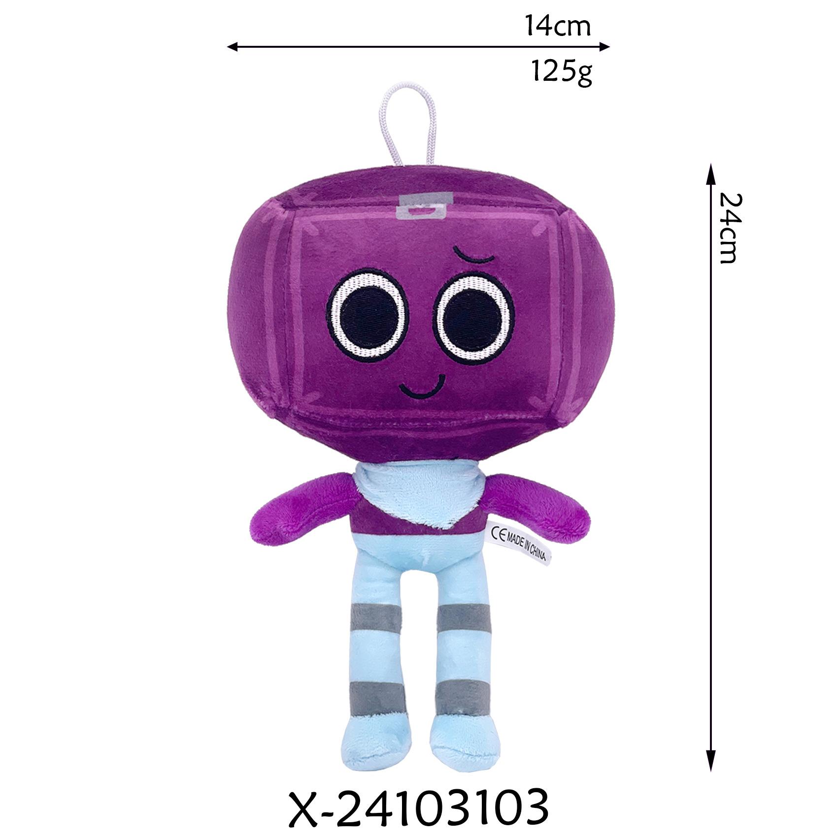 

Аниме Dandy s World плюшевая мягкая игрушка Goob Pebble Plushie Подушка Кукла Kawaii Декор для комнаты Игрушка