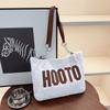Winter Plush Underarm Women's Bag Large Capacity Alphabet Handbag College Student Make-up Commuter Shoulder Bag