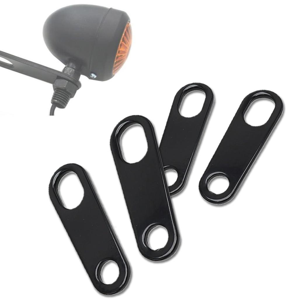 Motorcycle Turn Signal Supplies Set of 4 Turn Signal Stays for Motorcycles, Front Turn