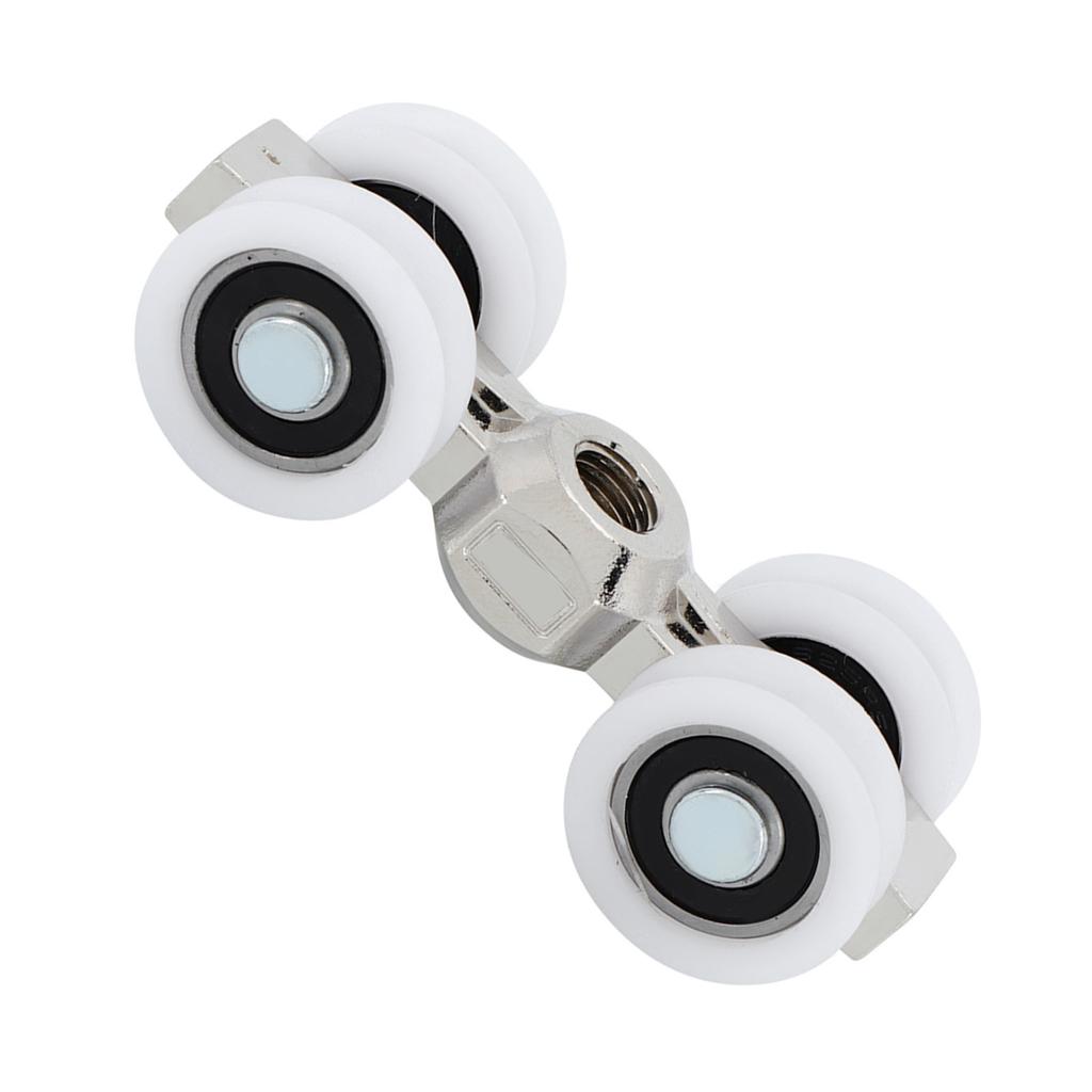 Skyvedørsrulle Skyver Overliggende Dørruller Lager 4 Hjul Hengende Hjul for Møbler