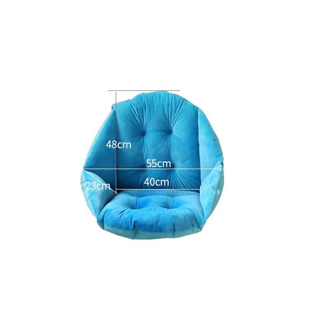 Semi-Enclosed One Seat Cushion Chair Cushions Desk Seat Cushion Warm Comfort Sea