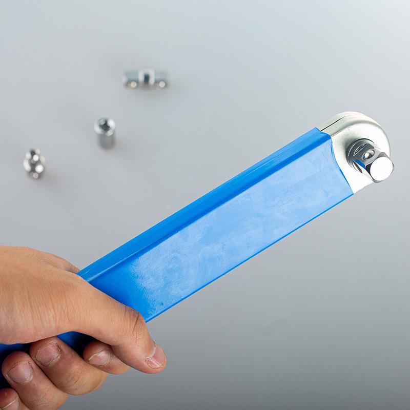 Yunbei 2-in-1 Ratchet Extension Wrench Set for Tight Spaces