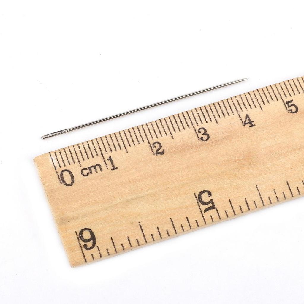 25pcs/lot Stainless Steel Large Eye Sewing Needles Sewing Pins Set Home Crafts Household Sewing Accessories