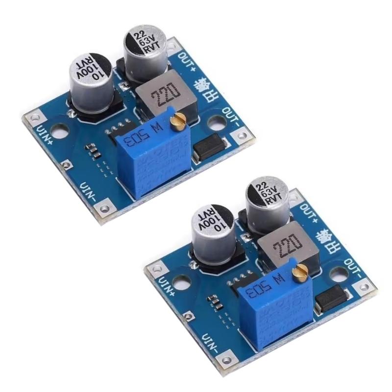 High Current 1.5A Voltages Regulator Module Wide 5V-80V Input Ranges Adjustable Output for Industrial Applications