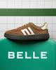 Belle Retro Fashion German Training Shoes Men's 2025 Autumn Thick-Soled Casual Board Shoes